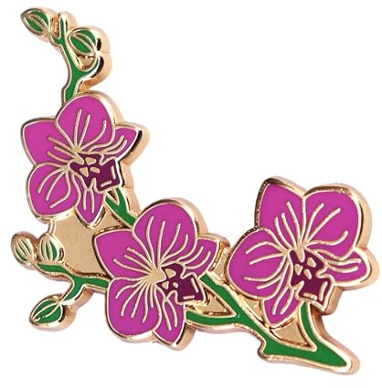 Bijoux Orchidées Délicates Offrant Beauté Et Confort Bijoux De Vêtements Délicats Broche Élégante Pour Diverses Occasions Broche À Porter Quotidien