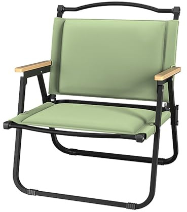 Klappstuhl mit Armlehnen, leicht und bequem für Picknicks im Freien, Strand, Terrasse, Angeln