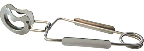 Birambeau 8540 Pince à Escargots, Inox (Argent)