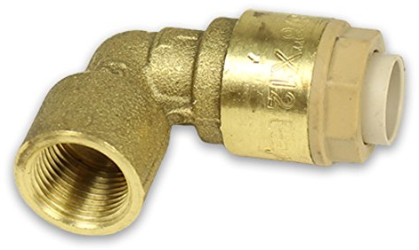 Messing Steckfitting für Kupferrohr Winkel mit Innengewinde [28mm - 1'']