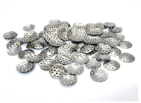 12mm Stainless Steel Concave Bowl Gauze Smoking Pipe Filter Screens (2)