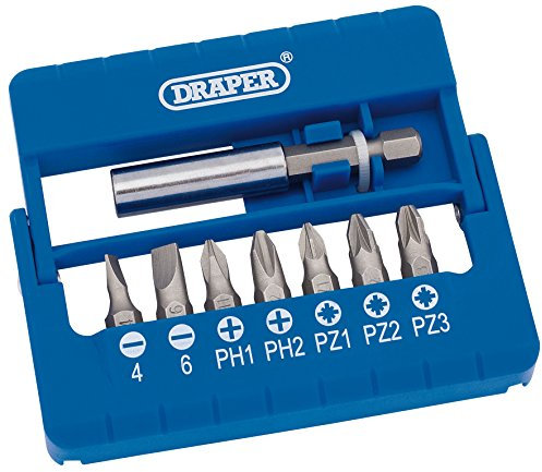 Draper Screwdriver and Magnetic Bit Set (8 Piece) (Part no: MBH8)