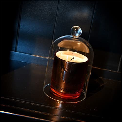 Ted Sparks Campana in vetro per candele profumate, altezza: 18 cm, diametro: 11 cm, TED-GD-01, trasparente