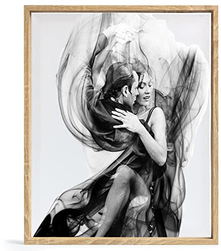 rahmengalerie24 Bilderrahmen Leerrahmen für Leinwand Bilder auf Keilrahmen | Format 70x100 cm in Sonoma Holz Optik