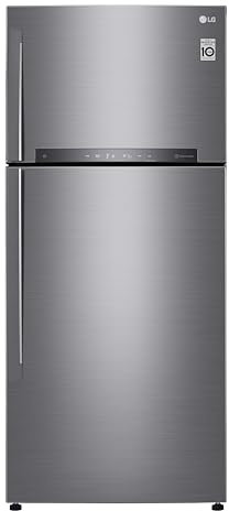LG GTB744PZHED Frigorifero Doppia Porta, Classe E, 506l, Connettività Wi-fi Con App Thinq, Tecnologia Door & Linear Cooling, Cassetto 0 Gradi, Gestione Umidità, Compressore Smart Inverter, Inox