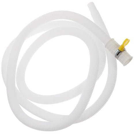 ETHZZLE 1set Telescopic Draining Tube with Buckle Flexible Drain Hose for Air Conditioner Easy to Install Leak Connector and Heavy Duty for Outdoor Units