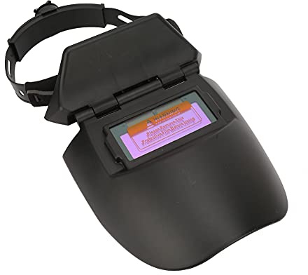 Soldriven Svetshjälm, Svetshjälm, Svetsmask Elektrisk Svetsmask Svetsmask med Förstärkt Skaldesign (Svart)