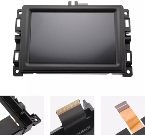 Aprilsunnyzone 1 pz 7 pollici LCD Display Touch Screen, Touch Screen LCD Monitor Digitizer Radio Navigazione Per Jeep Per Compass 2017-2020, Radio Sostituire Parte