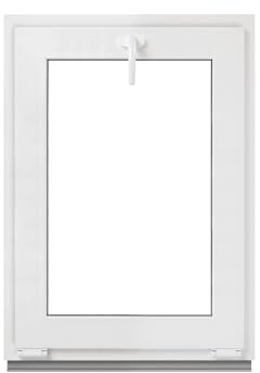 Framex källarfönster – tippfönster vit 40 x 70 cm 2 fack 32 mm (4/24/4) fönster plastfönster bredd x höjd (400 x 700 mm) funktion lutande fönster