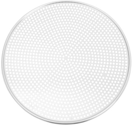 Toyvian Teglia per Pizza Rotonda in Alluminio Teglia Traforata per Pizza per Forno Torte e Panini