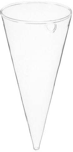 NUOBESTY Vaso da Parete Decorazione Murale Creativa e Minimalista per Fiori e Piante in Vetro Trasparente per e Dormitorio