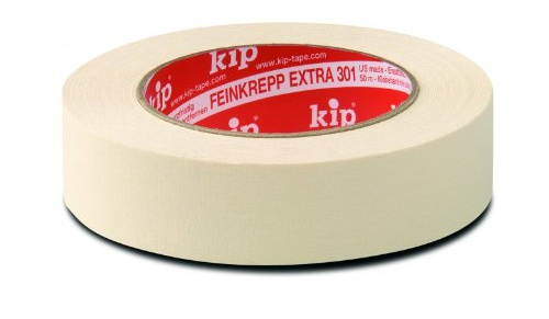 3 Rollen Kreppband kip Feinkrepp Extra 301-18 - 50 m x 18 mm