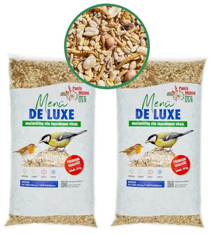 Pauls Mühle Wildvogelfutter Deluxe 20 kg