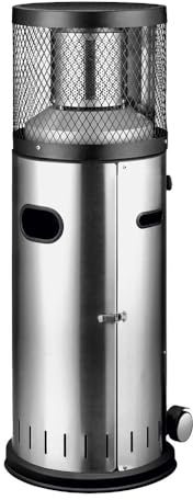 Butsir Estufa de terraza enders polo, 115 cm, 6 kW, Gris, 42x47x83 cm, ETBA0013