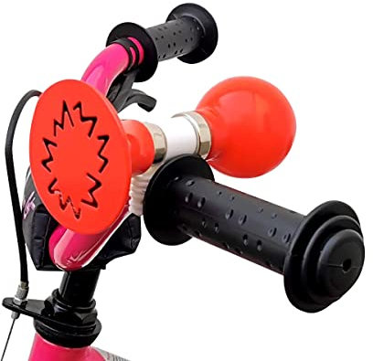 Red Loon Fahrradhupe Kinder – Laute Lenker-Horn Hupe für Kinderfahrrad – Gummi-Hupe mit starkem Ton, wetterfest & einfach Montage – ideal für Kinder & Jugendliche