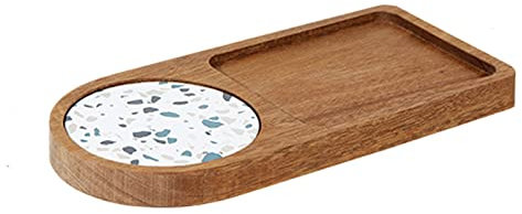 Vassoi da Portata/Vassoi di Servizio Vassoio di legno del vassoio del serving Vassoio Home Prima colazione Caffè Dessert Vassoio Multifunzionale Vassoio/Vassoio portaoggetti