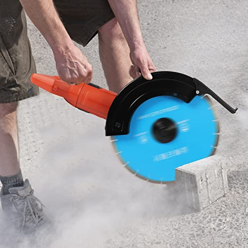 3000W Schlitzmaschine, 220V Elektrische Betonsäge Chaser - 3800r/min Betonsäge für Schneiden von Ziegel Granit Marmor Beton - 35cm Sägeblatt