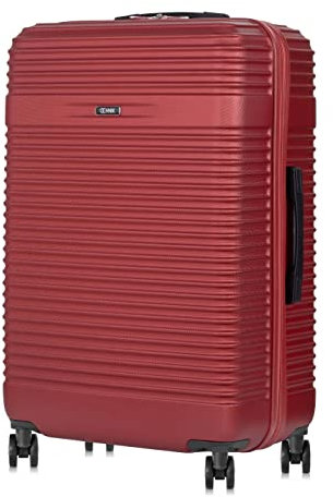 OCHNIK Kofferset | Hartschalenkoffer | Farbe: Maroon | Reise-Koffer mit 4 Rollen | Größe: S/M/L | Trolley Handgepäck | Langlebig | Mit ABS | Hohe Qualität