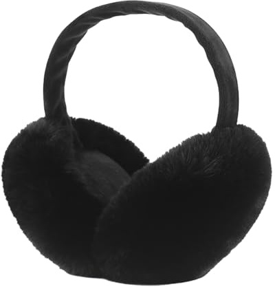 VUCDXOP Ohrenschützer Damen, Winter Ohrenwärmer Damen Abnehmbar Waschbar Plüsch Ohrenschützer Wärme Ohrschützer, Outdoor Ohrenmuscheln, Faltbare Ohrwärmer Earmuffs Ohrenschützer für Damen