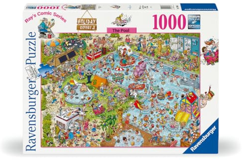 Ravensburger Puzzle Holiday Resort 3: The Pool - Puzzle - 1000 Teile