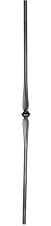 shivler Zaunelemente Gartentor Metallzaun Zäune Zaundekoration Zaunpfosten Balkonverkleidung Set Verschiedene Muster (950mm - 09.509/5 Stück)