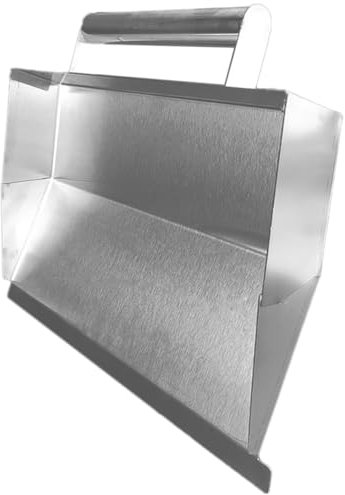 jojofuny Truelle à Béton Outil De Maçon Pour Plâtrage Et Finition Murale Spatule Pour Bordure Poudre Utilisable Intérieur Et Extérieur