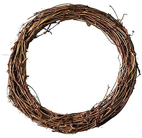 DIY Wreaths Craft Crafts Natural Grapevine Wreath 30cm Easter Wreath Frame Base Make Your Own Christmas Wreath Making Kit, 1PCS