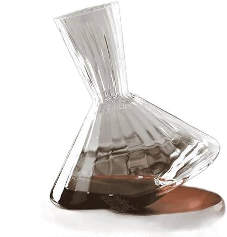 Exclusivo decantador de cristal giratorio (1 litro)