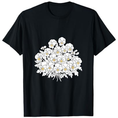 Stiefmütterchen Blumen Stiefmütterchen Liebhaber Gärtner T-Shirt