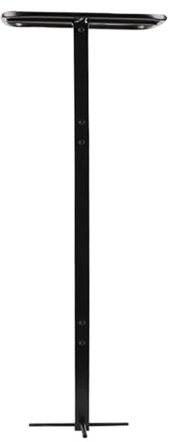 Enrejado para plantas de escalada - Soporte de torre de acero negro para enredaderas de fruta del dragón, estructura de crecimiento de plantas de interior, soporte decorativo para espacios exteriores