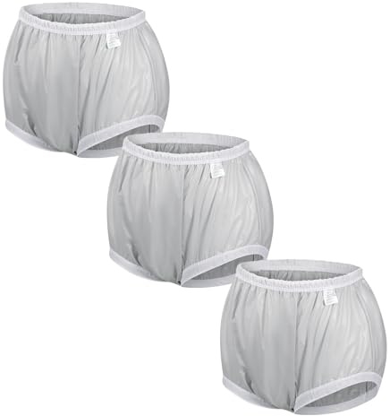 Carer 3er-Pack Inkontinenz-Überhose für Erwachsene Windelhose Geräuschlos