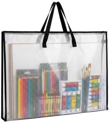 Sammelmappe A2, Zeichenmappe A2 für Künstler und Büroangestellte, Sichere Aufbewahrung von Dokumenten und Kunstwerken, Praktische Mappe zur Organisation wichtiger Unterlagen