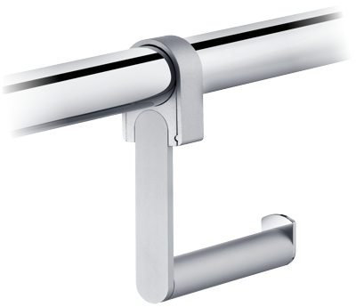 Keuco 34962170000 Plan Care Toilletenpapierhalter Aluminium, silber-eloxiert / chrom
