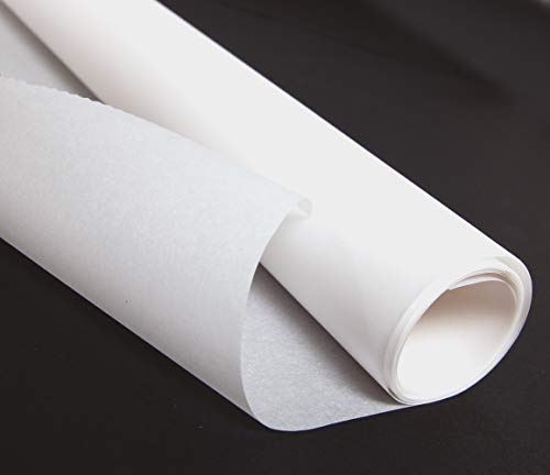 Clairefontaine 330200C - Rolle Backpapier 60g im Format 2,5x0,7m, ideal als Pauspapier, Backpapier und Bastelarbeiten (Perlenbügeln), 1 Rolle