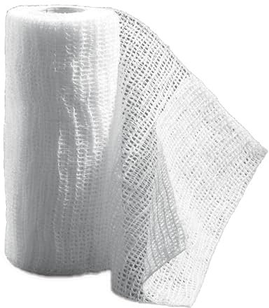 GIMA - Benda elastica coesiva per fissaggio e sostegno, 4m x 8m, confezione da 10, 34658