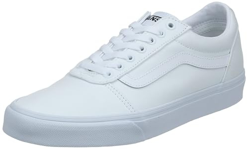 Vans Ward herr Sneaker , Canvas vit vit, 38.5 EU