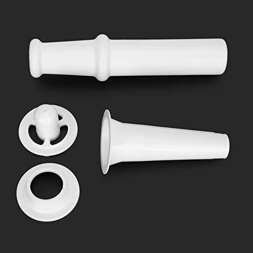 Poussoir Alimentaire Universel + Buse de Remplissage de Saucisses + Kit de Fixation Kubbe, Ensemble de Hachoirs à Viande 3 Pièces pour Hachoir à Viande 5# Couverts pour EnfantsKids' Home Store