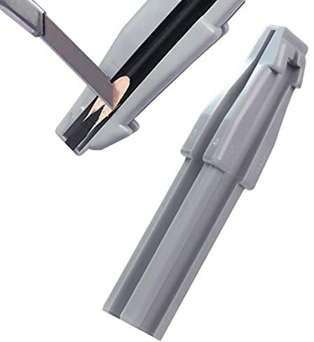 Povanjer Flacher Bleistiftspitzer,4-in-1-Entenschnabel-Design Augenbrauenstift-Spitzer - Augenbrauenstift-Former, wasserfeste Peel-Off-Brauenstifte für Make-up-Anfänger