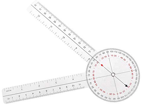 Digital Angle Finder Goniometro Righello 13 33 cm Goniometro Dical Joint Righello calibrato Ortopedia Regola Angolo Goniometro Inclinometro Gauge Righello Modello di allineamento Digitale Quadrante