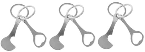 SEWACC 3sets Cart Coin Keychain Token Key Holder for Shopping Cart Key Ring Token Keychain for Bag 2pcs*3