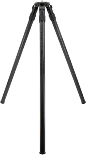 The Commander by Warrior Tripods – Precision Tripod for Coyote & Hog Hunting and Precision & Long Range Shooting – Carbon Fiber Legs, 71 Height, Fast Setup – Includes Carry Bag & Adapter Plate