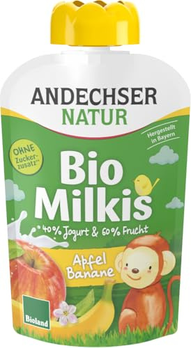 Bio Milkis Apfel-Banane 6 x 100 g