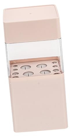 PACKOVE Makeup Brush Box Lid Makeup Brush Storage Box for Organizing Eyebrow Pencil Holder for Clutter