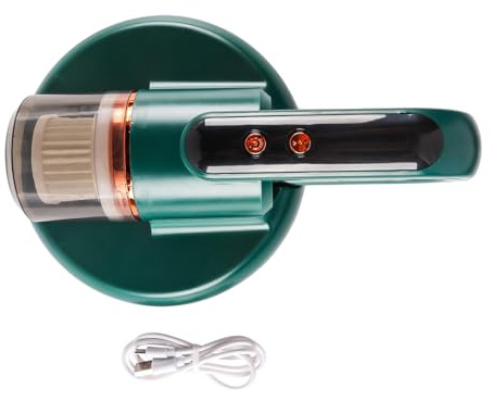 Gorise Aspiradora de Mano inalámbrica de 5000 PA para colchones, Potente, con filtración HEPA y eliminación de ácaros UV, Ideal para Camas, colchones, Almohadas y sofás.