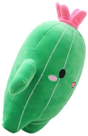 GLEAVI Cactus Plush Hug Pillow Large Cartoon Soft Fluffy Cushion for Home Decor Adorable Cactus Shaped Throw Pillow Cute Plush Doll for Bedroom and Sofa Multi Purpose Resting