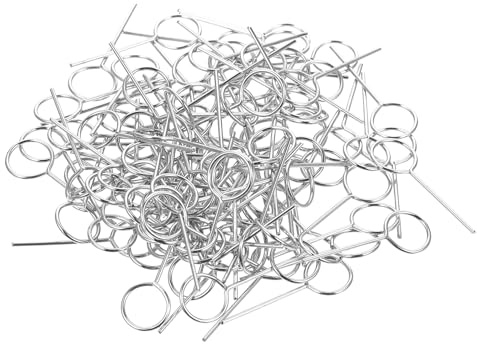 LALAFINA 100 Piezas Agujas Extractoras de Tarjetas Sim de Acero para Teléfono Móvil Herramientas Prácticas y Duraderas para Extraer y Expulsar Sim Fácilmente