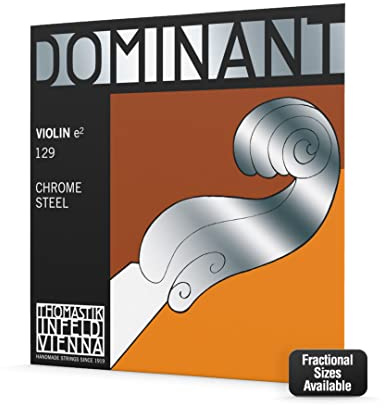 Dominant Strings 129 1/2 E-Saite für Geige, verchromter Stahl