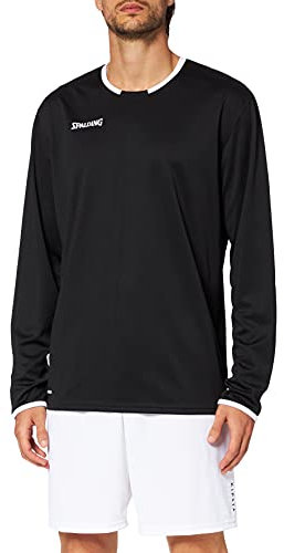 Spalding Kinder Move Shooting Shirt, schwarz/Weiß, 164