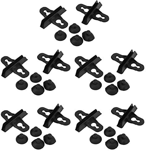 10 Stück Aquarium Trennblatthalter, Trennblechhalter 10 Stück Kunststoff Sauger Clip mit Zwei Saugnäpfen für Aquarien Aquarien