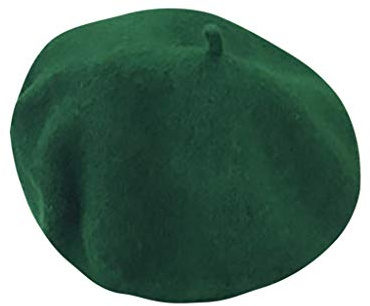 liaddkv Color Niños Boina Gorro Niña Bufanda Sombrero Retro Lana Cabeza Sombrero Wrap Elástico Niños Sombrero Pañuelo Niño 3 Años, verde, Talla única